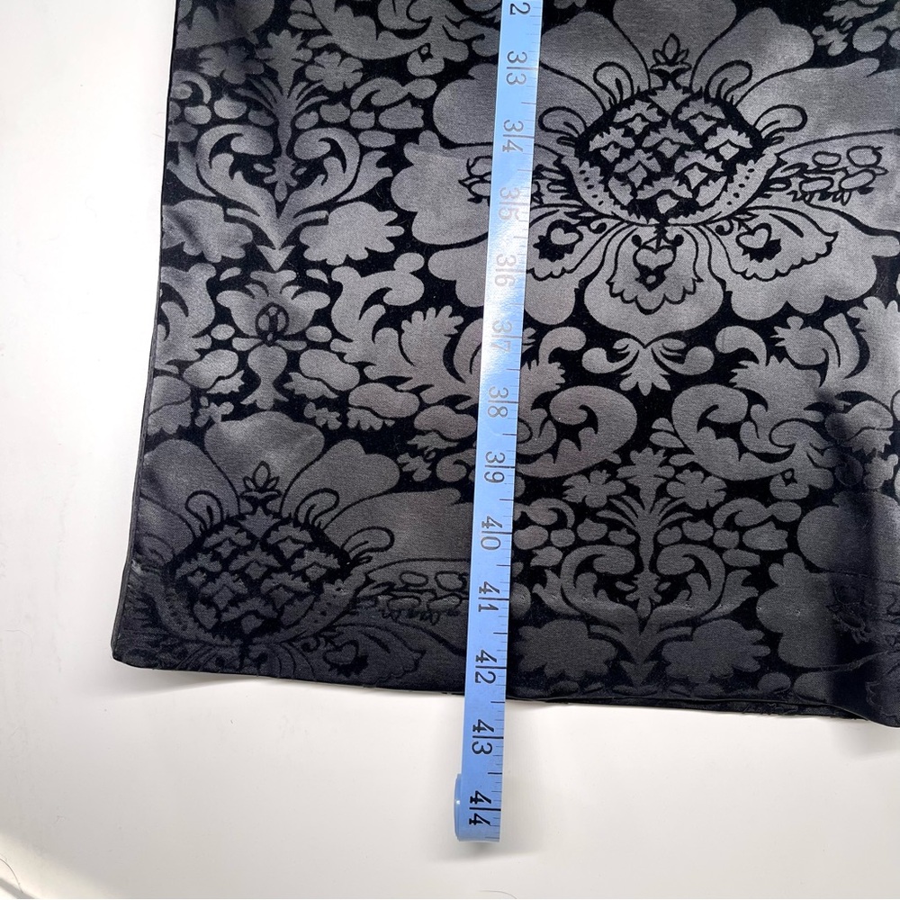 Marc Jacobs Velvet Burnout Brocade Print Wide Leg Trouser Pants 6 Brand New NWT - Picture 9 of 11